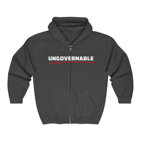Ungovernable Heavy Blend™ Full Zip Hooded Sweatshirt